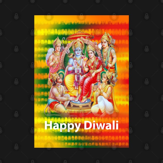 Happy Diwali Greeting Card by justrachna