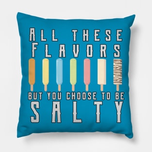 Classic Salty Meme Pillow