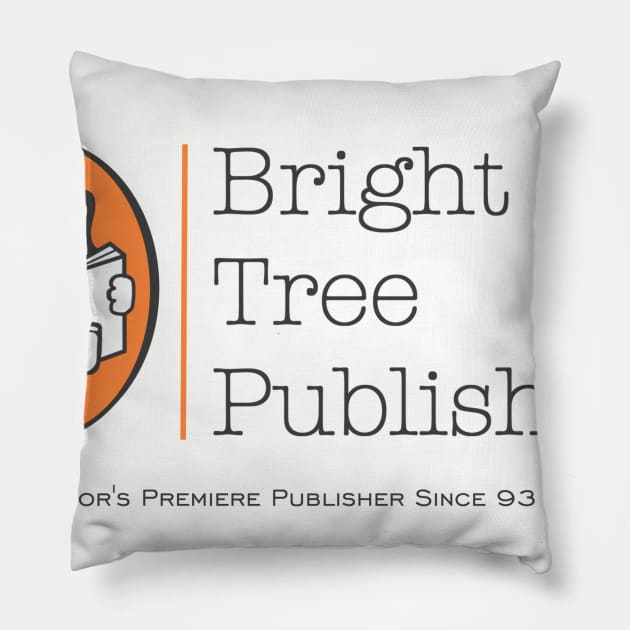 Bright Tree Publishing Pillow by FlyingCasualPodcast