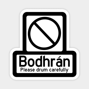 Bodhran , Please drum carefully. Magnet