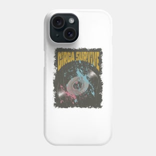 Circa Survive Vintage Vynil Phone Case