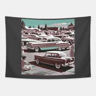 Gathering at the Drive-In Tapestry