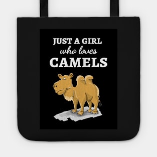 Just A Girl Who Loves Camels Tote