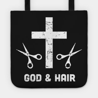 God & Hair | Funny Christian Hair Stylist Tote