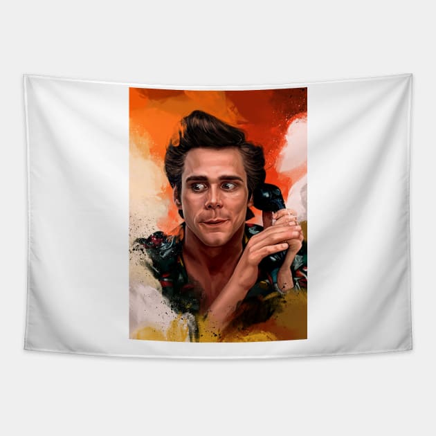 Ace Ventura Tapestry by dmitryb1