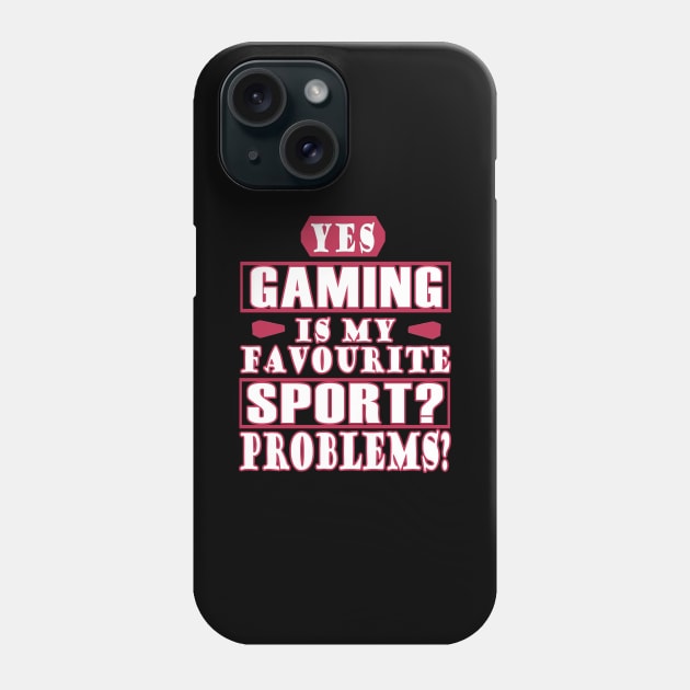 Gaming gambling e-sports computer console Phone Case by FindYourFavouriteDesign