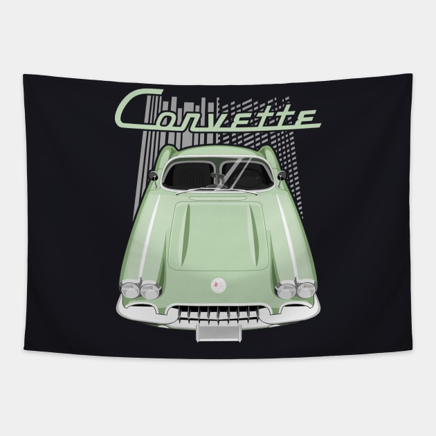 Corvette C1 1958-1960 - Green Tapestry by V8social