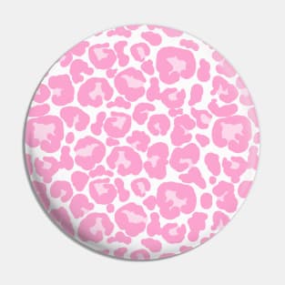 Pastel Pink Leopard Print Pin