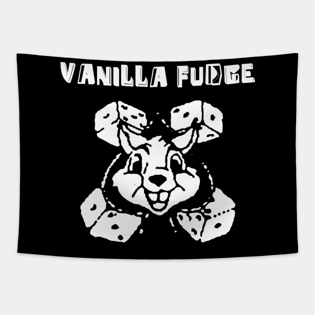 vanilla fudge and the rabbit Tapestry by doggo babushka