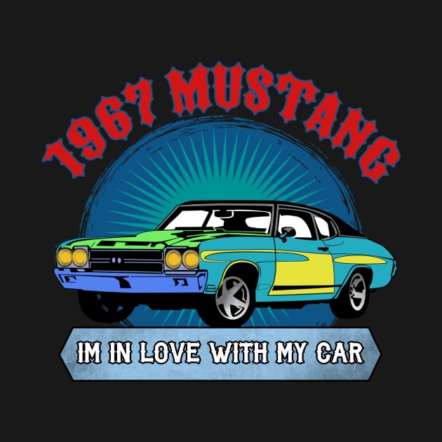 1967 MUSTANG by theanomalius_merch