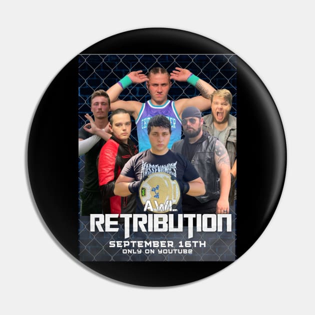 Retribution 2023 poster Pin by Alliance Wrestling League 