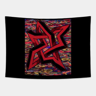 Dancing Inter-dimensional Star Big Banger Tapestry