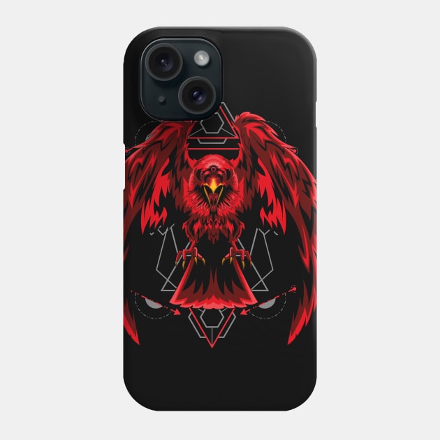 crow death mask Phone Case by SHINIGAMII