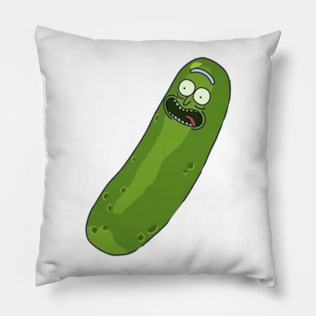 rick and morty pickle pillow
