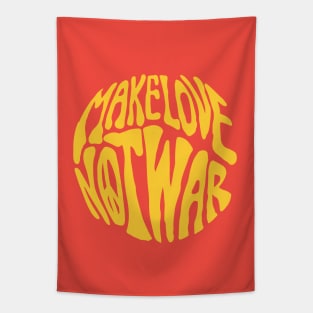 Make Love Not War Tapestry