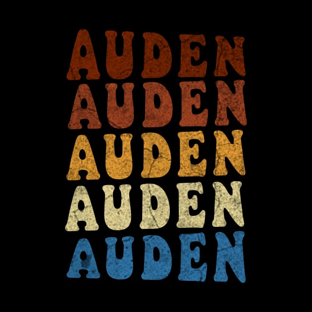 Auden by ysmnlettering