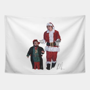 Seinfeld: Cosmo Claus & Mickey the Elf Tapestry