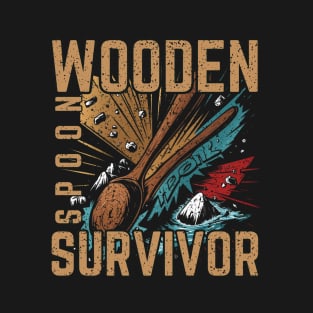 Wooden Spoon Survivor - Mastering the Culinary Battlefield! T-Shirt