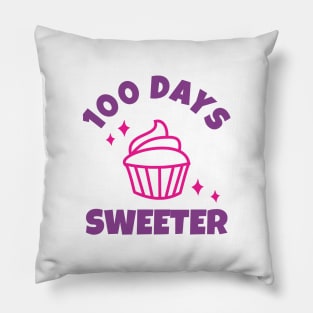 100 days  of school 100 Days Sweeter Pillow