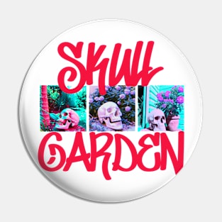 Skull Garden Art of Thorns Pin