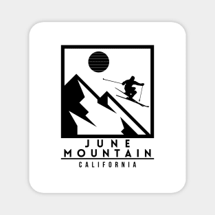 June Mountain California United States ski Magnet