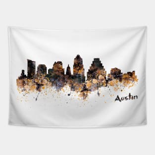 Austin Skyline Tapestry