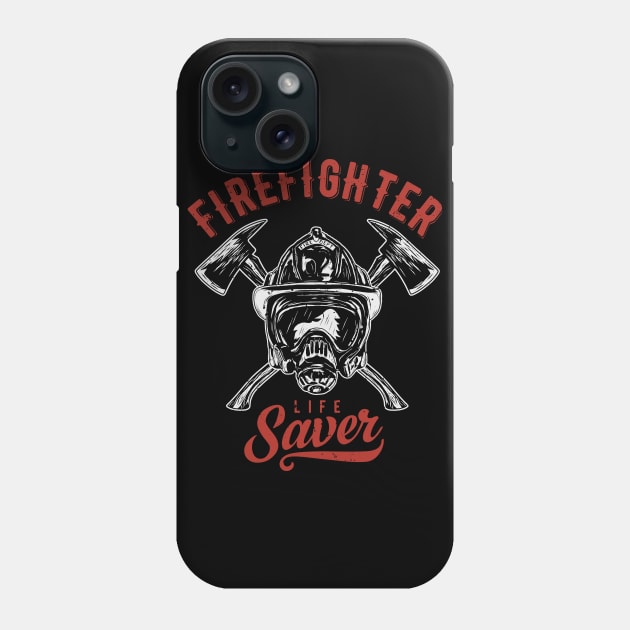 Firefighter Phone Case by Dojaja