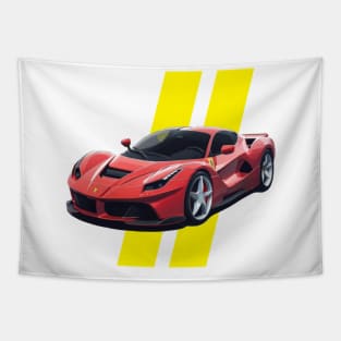 Ferrari la Ferrari Legendary car Tapestry