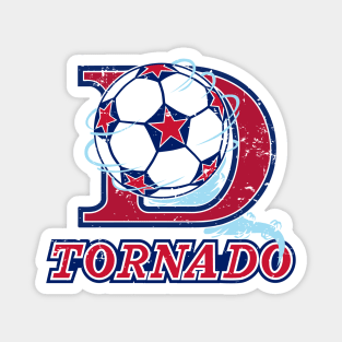 1967 Dallas Tornado Vintage Soccer Magnet