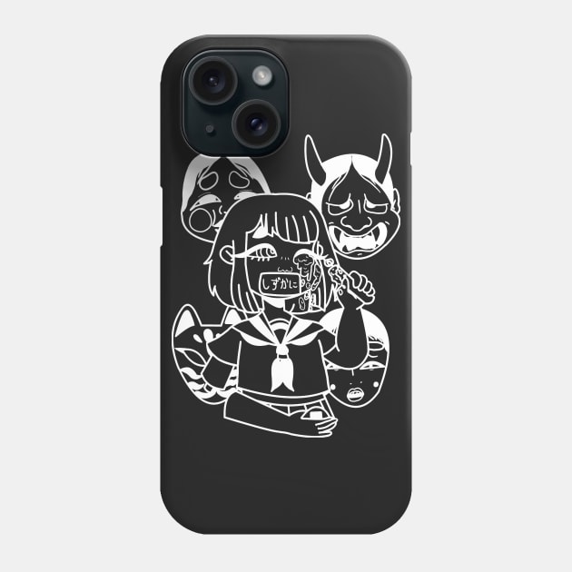 Shi (White Version) Phone Case by babyshoujo