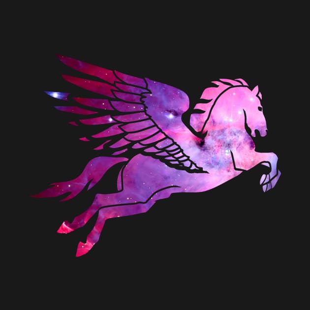 Space Pegasus by Elyssiel