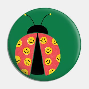 Happy Little Ladybug Pin