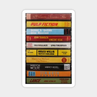 Pulp Fiction Cassettes Magnet