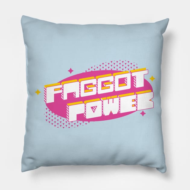 F Power Pillow by ryancano