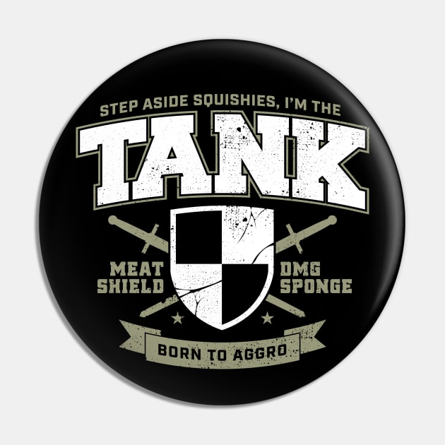 Tank Pin by Wreckists