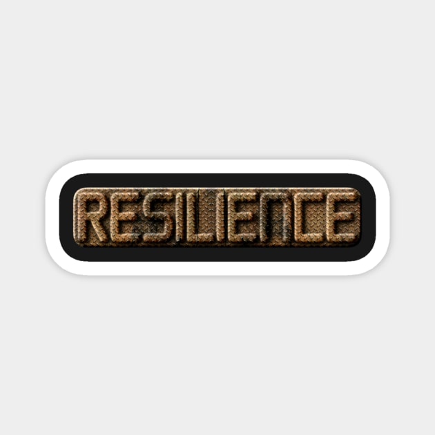 Resilience Sticker Magnet by anacarminda