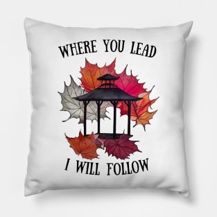 Gazebo and Autumn Leaves - Gilmore Pillow