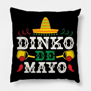 Pickleball Tournament Dinko De Mayo Pillow