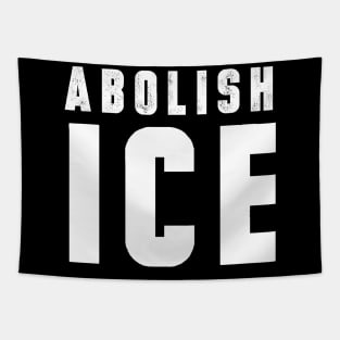 Abolish ICE Distressed Tshirt Tapestry