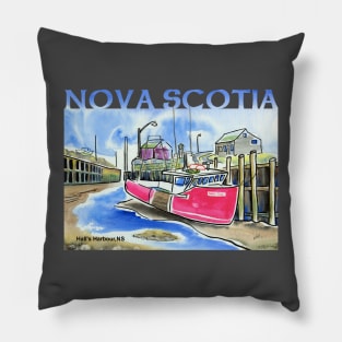 Fundy Tide Halls Harbour Nova Scotia Pillow