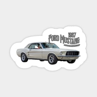 1967 Ford Mustang 2 Door Hardtop Magnet