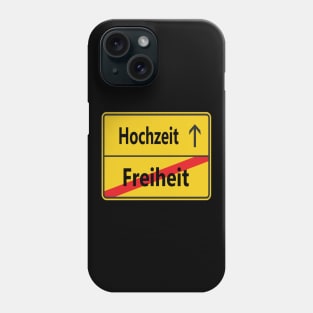 Hochzeit Phone Case