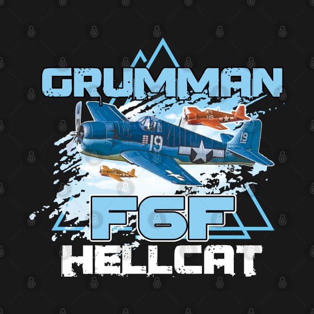 F6F HELLCAT T-SHIRT GIFT HELLCAT TEE GIFT by woormle