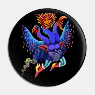 Spirit Mercurius Alchemical Dragon Pin