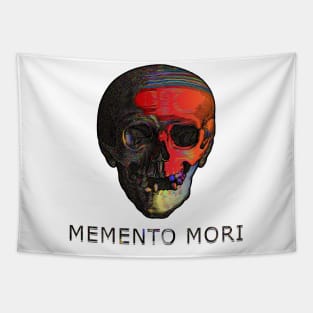 Memento Mori Colorful Tapestry