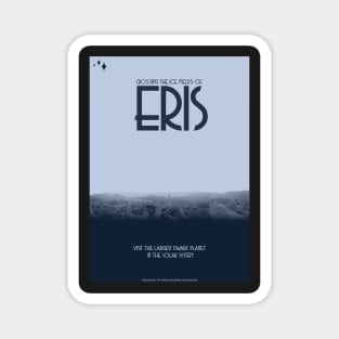 Art Deco Space Travel Poster - Eris Magnet