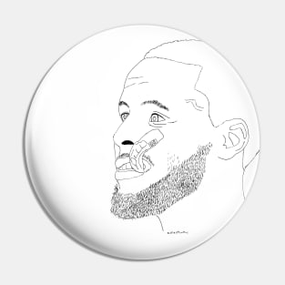 Steph Curry (transparent background) Pin