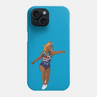 Sha'Carri Richardson Track & Field USA Phone Case