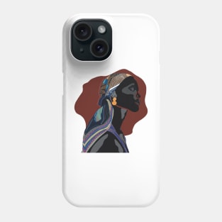 African woman art Phone Case