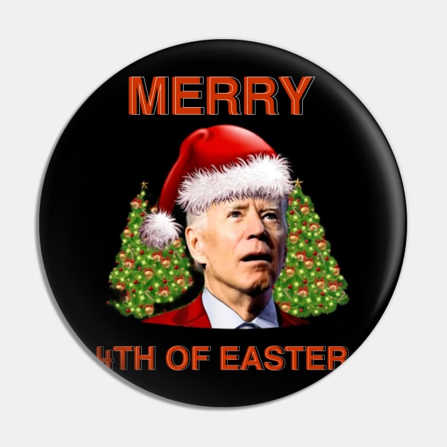 Joe Biden Christmas Pin by YungBick